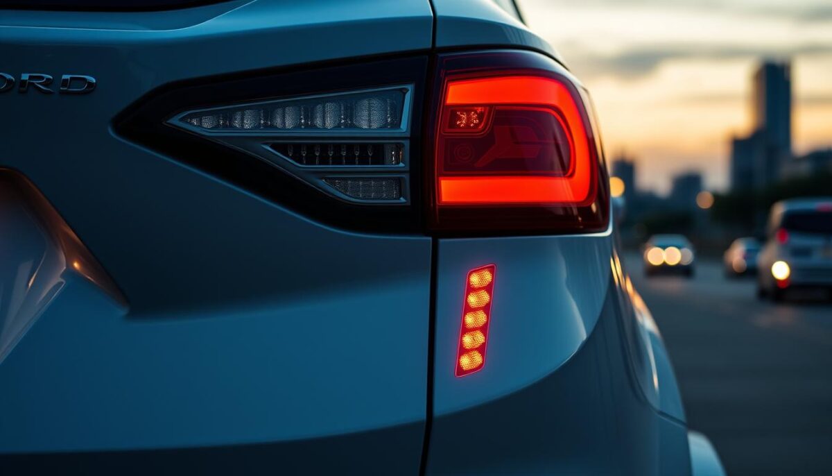 Integrated Tail Light Features for Safety Enhancements